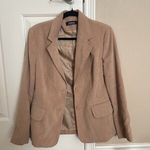 Tan Corduroy Blazer